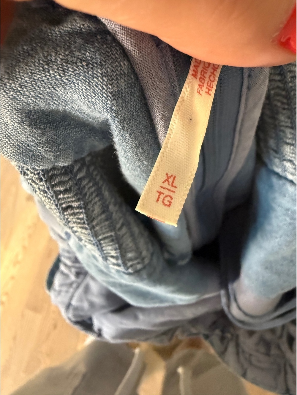 Free People Women's Light Blue Denim Midi Dress XL - Picture 13 of 13